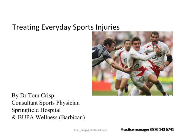 Treating Everyday Sports Injuries