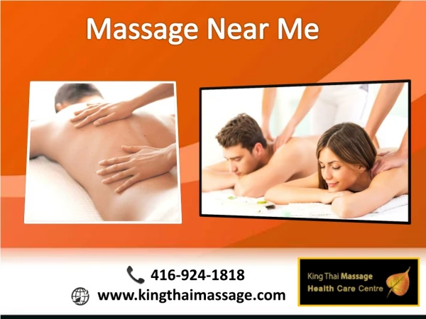 Best Massage in Toronto from King Thai Massage Centre