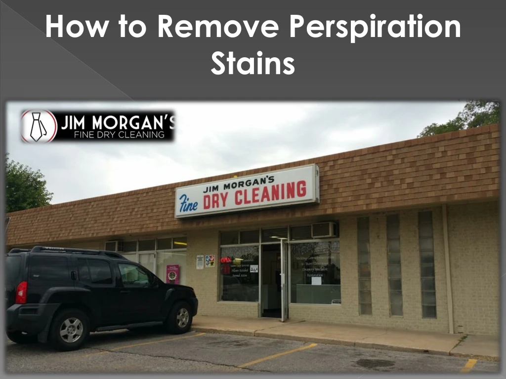 how to remove perspiration stains