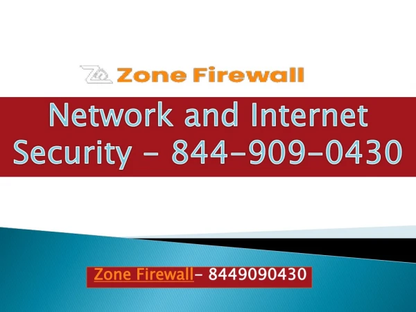 Zone Firewall - 8449090430 - Internet Security