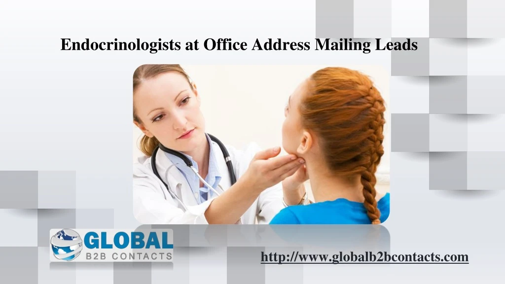 endocrinologists at office address mailing leads