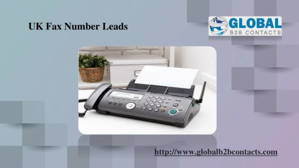 UK Fax Number Leads