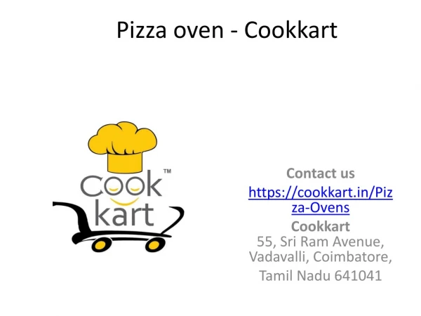 buy pizza oven at cookkart