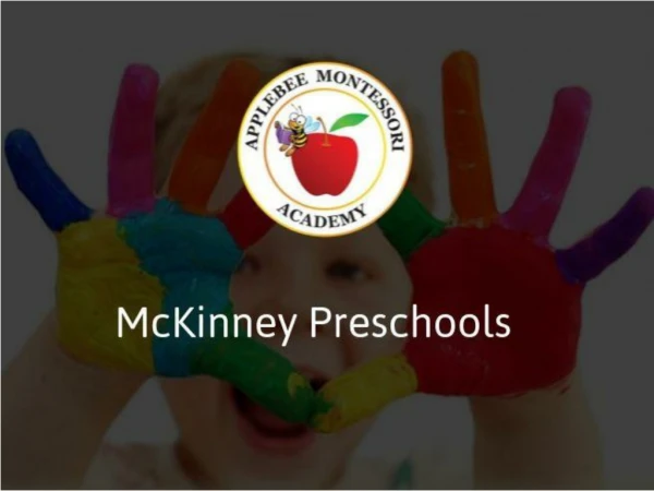 Preschool in McKinney, TX – Contact Applebee