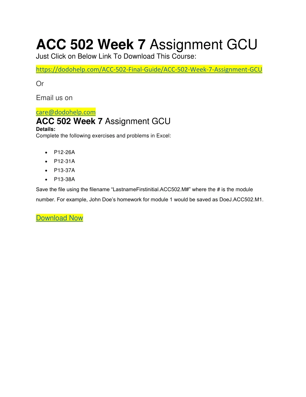 acc 502 week 7 assignment gcu just click on below