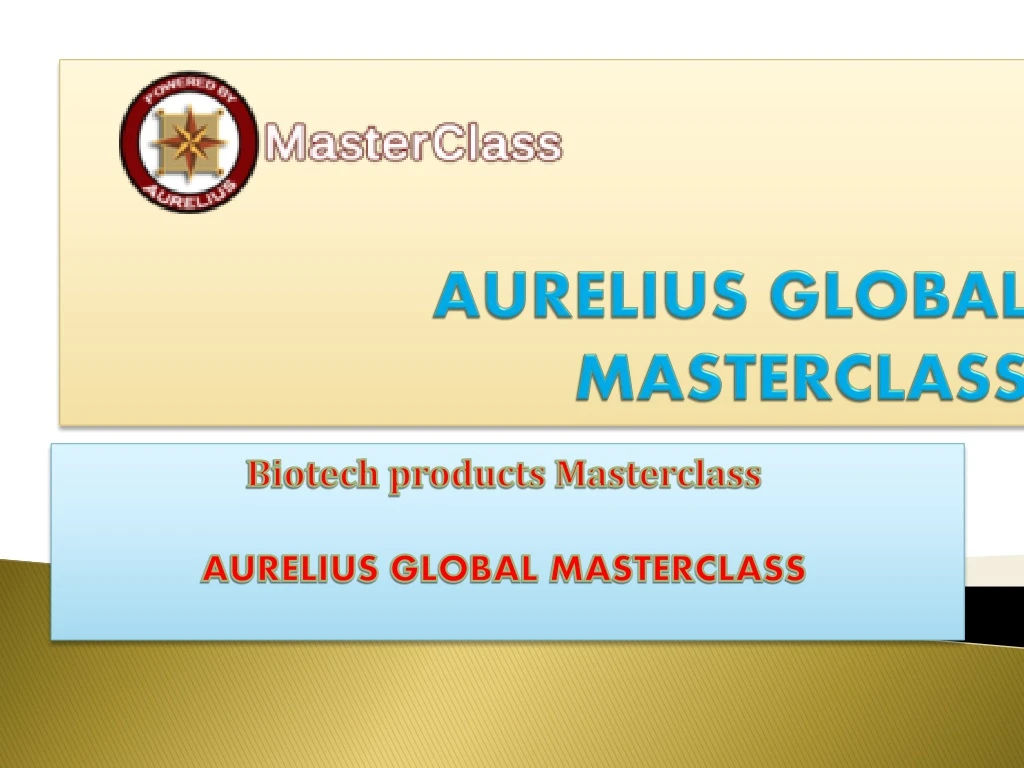 aurelius global masterclass