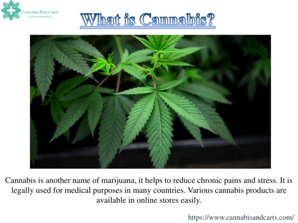 Buy Cannabis Online – Cannabis and Carts