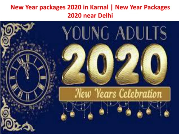 New Year packages 2020 in Hotel Noor Mahal, Karnal