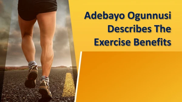 Adebayo Ogunnusi Talks About The Body Function Part