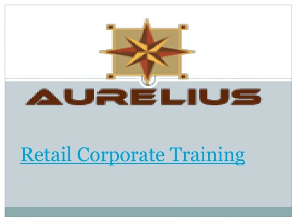 Retail corporate training