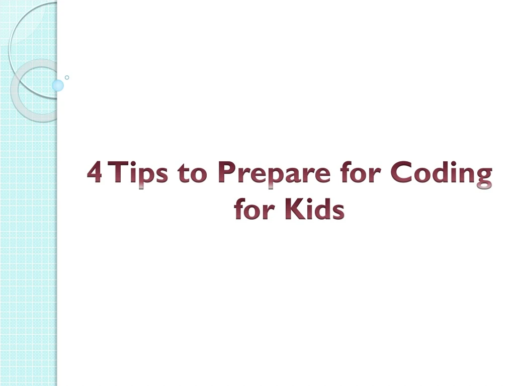 4 tips to prepare for coding for kids