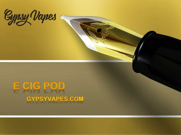 E Cig Pod