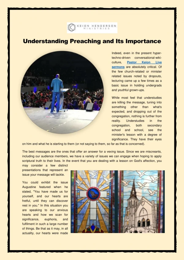 Understanding Preaching and Its Importance