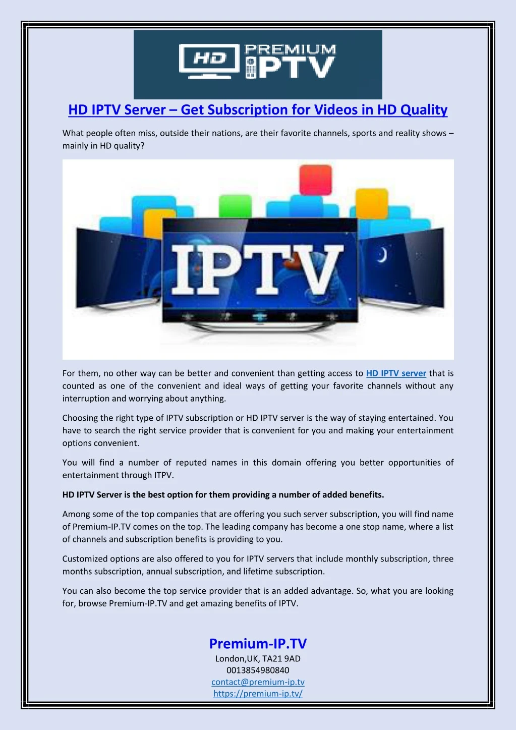 hd iptv server get subscription for videos