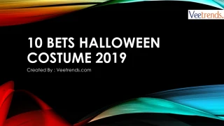 10 Best Halloween Costume 2019 - slide 1