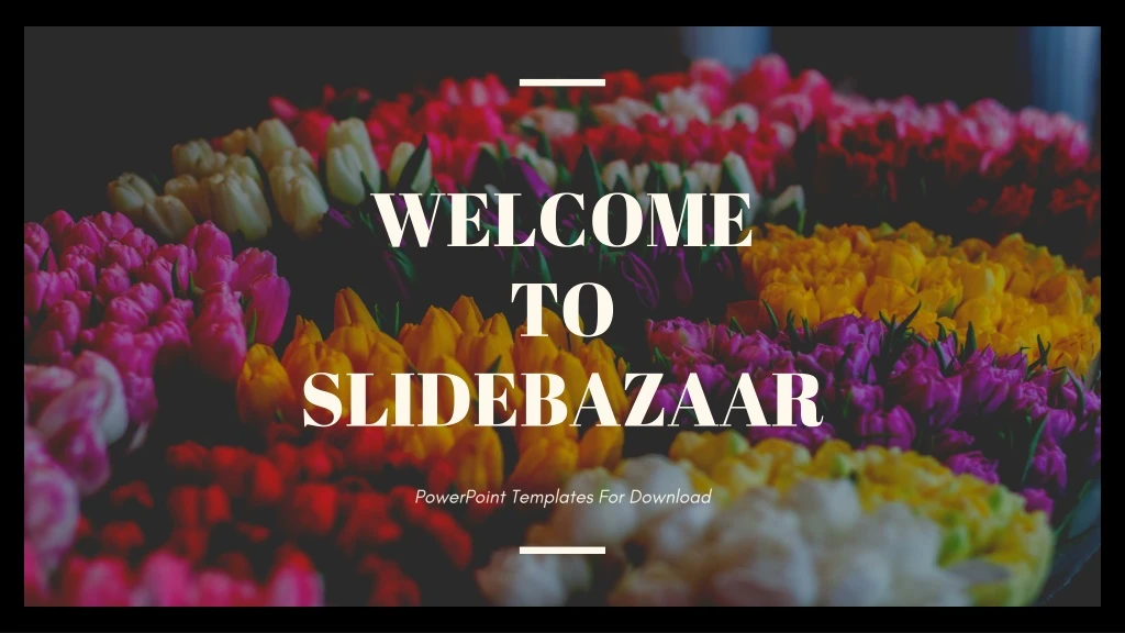 welcome to slidebazaar