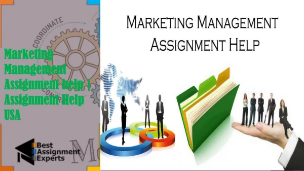 Marketing Management Assignment help | Assignment Help USA