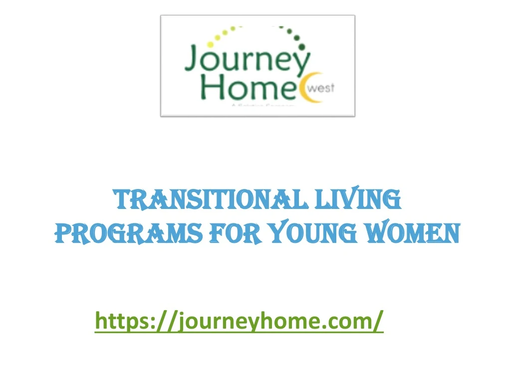 transitional living programs for young women