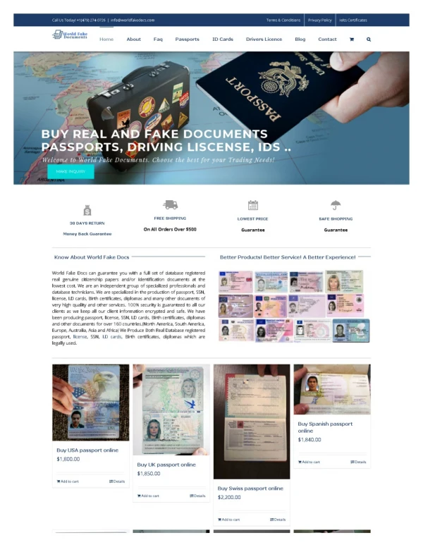 Buy French passport online | Buy Spanish passport online | Buy USA passport online | Buy UK passport online | Buy Swiss