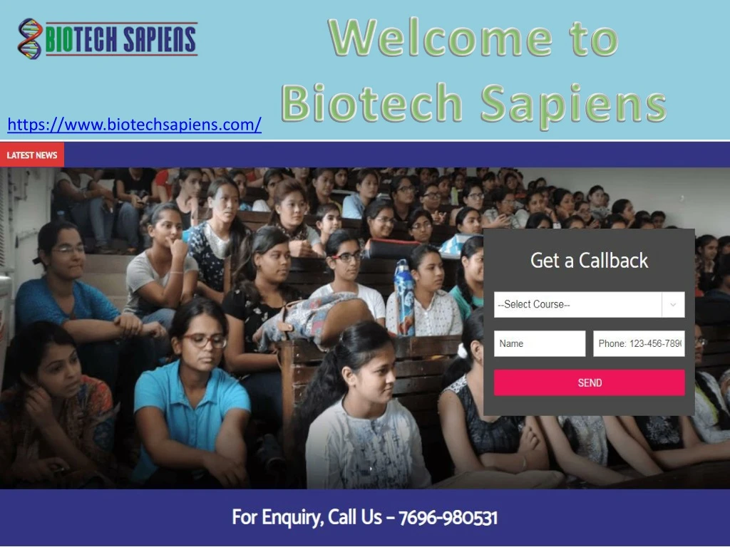 welcome to biotech sapiens