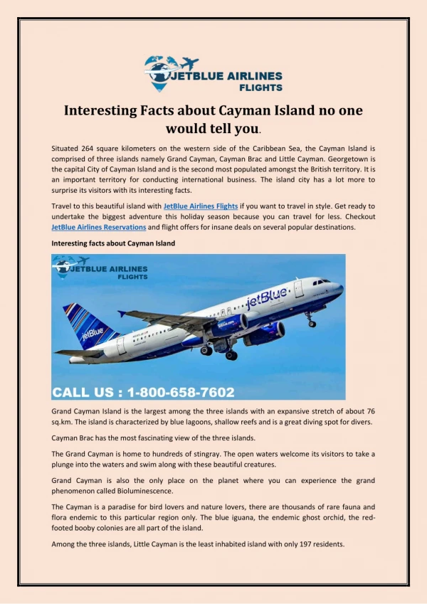 Interesting Facts about Cayman Island no one would tell you