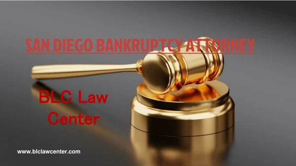 San Diego Bankruptcy Attorney