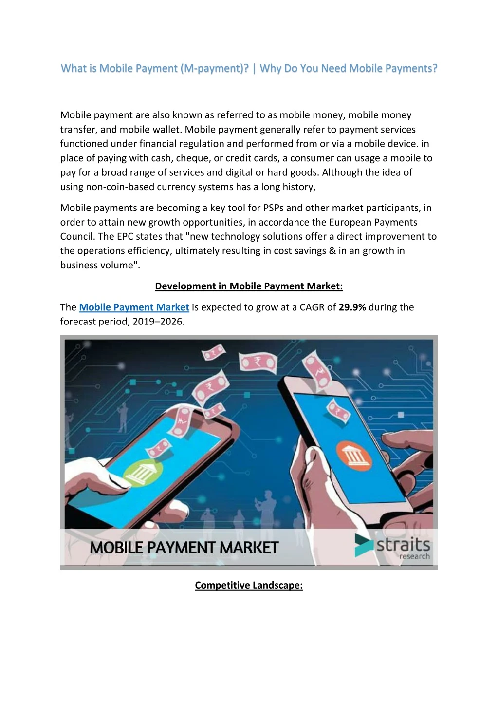 what is mobile payment m payment why do you need