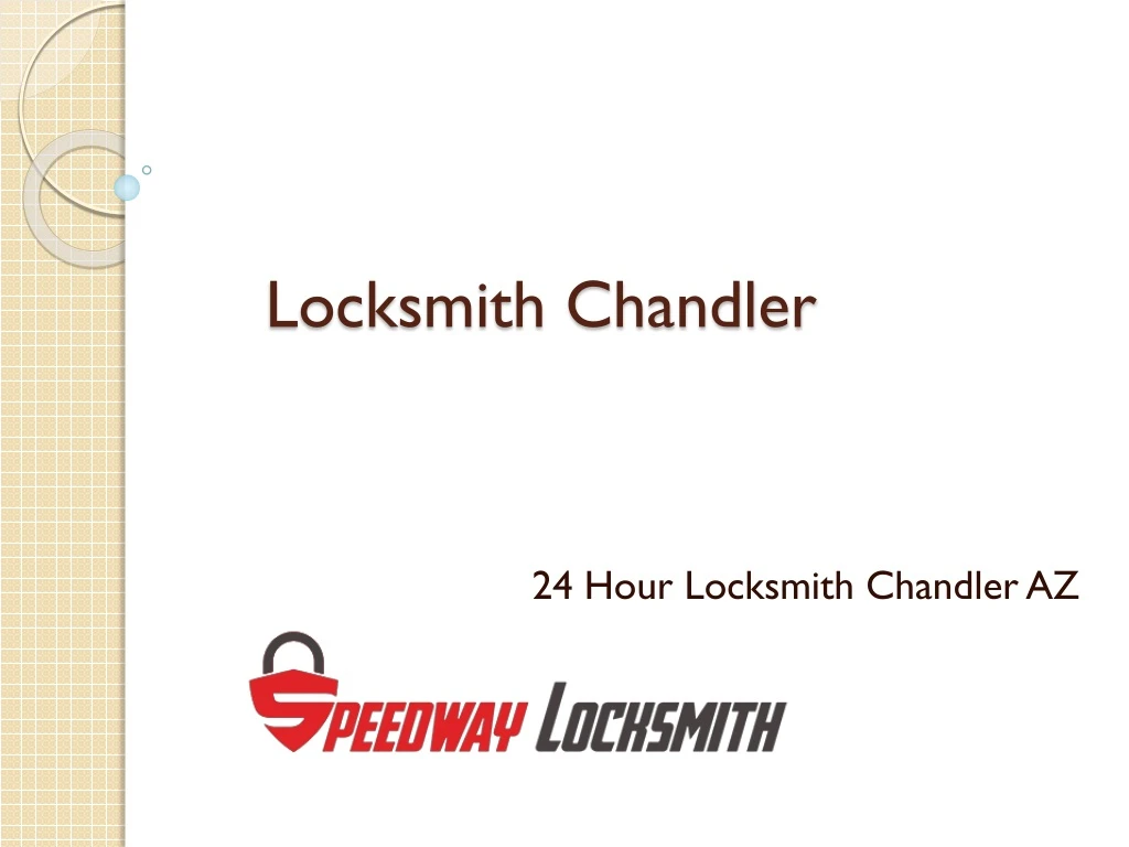 locksmith chandler