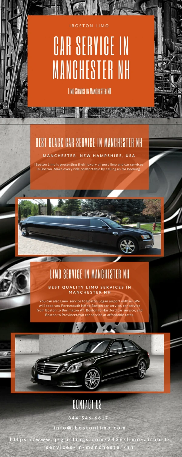 Limo Service in Manchester NH
