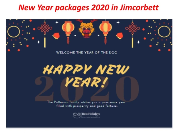 New Year package near Delhi | New Year packages 2020 in Jimcorbett