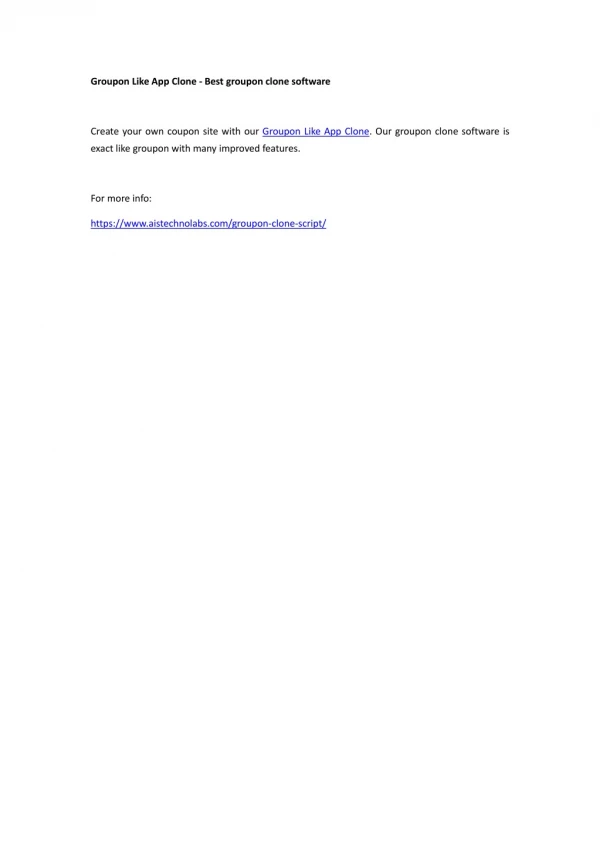 groupon like app clone best groupon clone software