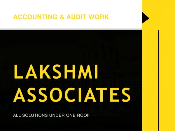 Accounting & Audit Work | Best Accountant in Gurgaon