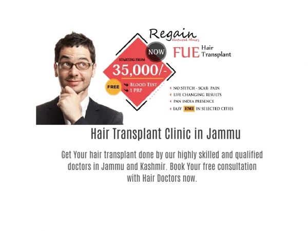 hair transplant clinic in Jammu