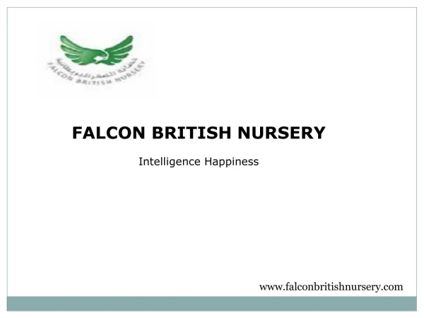 Get Admission Best nursery schools in Abu Dhabi - Falcon British Nursery