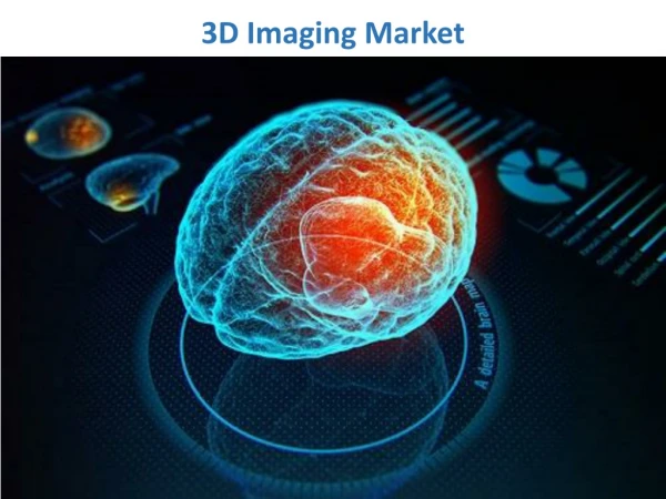 3D Imaging Market is expected to see extensive worldwide growth