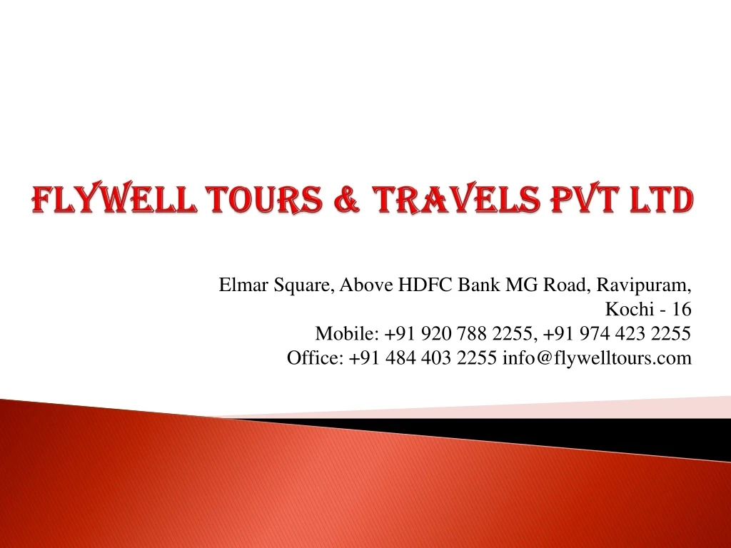 flywell tours travels pvt ltd