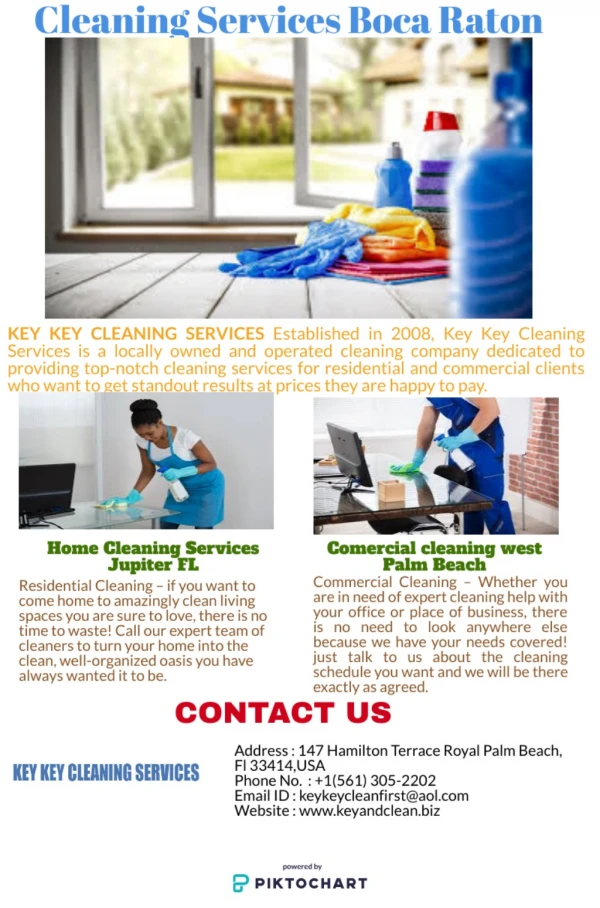 Cleaning Services North Palm Beach FL