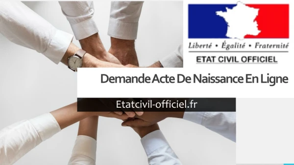 Demande Acte De Naissance En Ligne