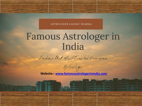 Online Best Free of Cost Famous Astrologer in India