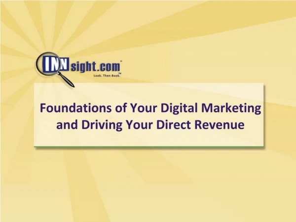 Foundations of Digital Marketing - INNsight