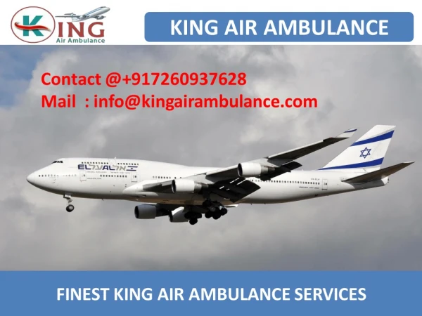 Get Quick and Fast Air Ambulance Service in Allahabad and Varanasi by King