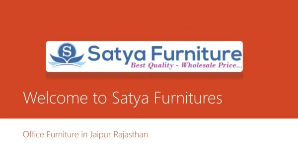 Office Furniture in Jaipur Rajasthan