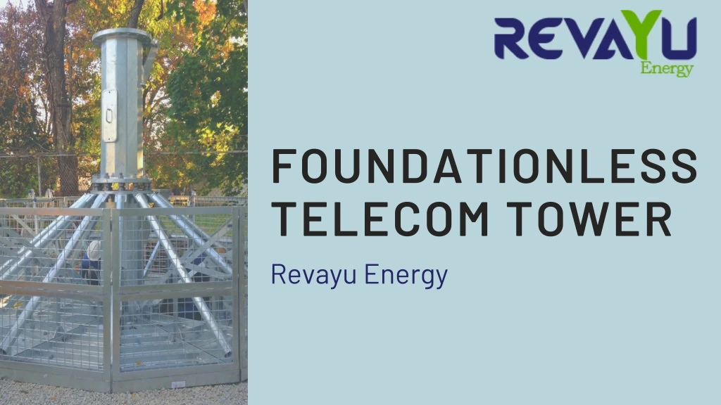 foundationless telecom tower