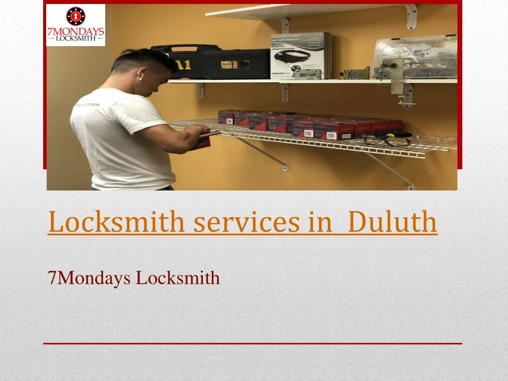 locksmith services in duluth