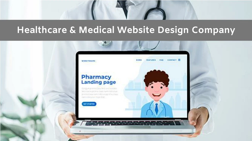 healthcare medical website design company