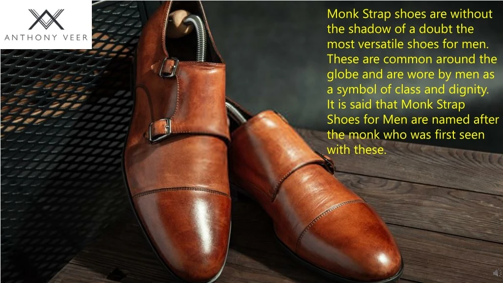 monk strap shoes are without the shadow