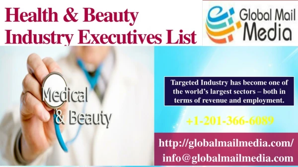 Health & Beauty Industry Executives List