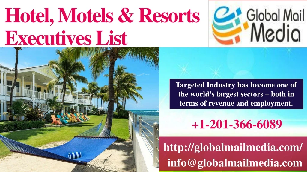 hotel motels resorts executives list