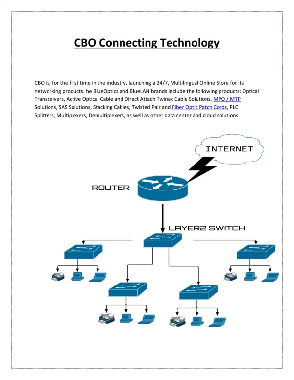 CBO Connecting Technology