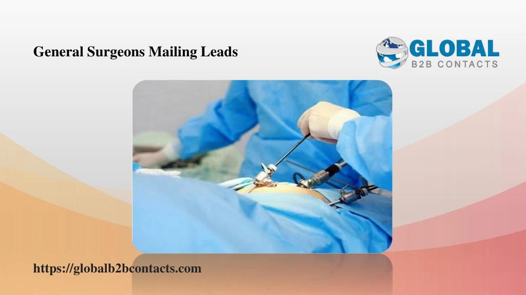 general surgeons mailing leads
